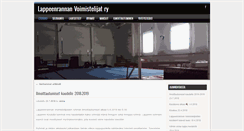 Desktop Screenshot of lappeenrannanvoimistelijat.fi